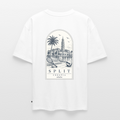 Adria Club - Split Oversized Tee - white