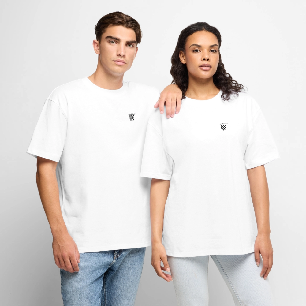 Adria Club - Split Oversized Tee - white