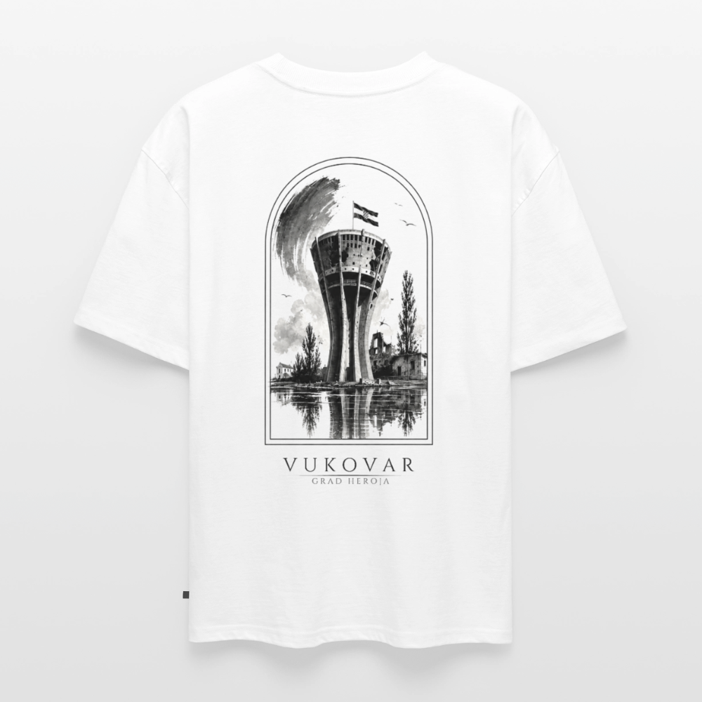Adria Club - Vukovar Oversized Tee - white