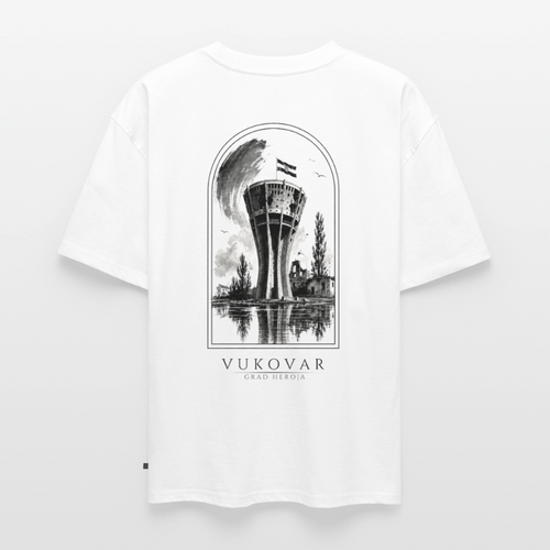 Adria Club - Vukovar Oversized Tee - white