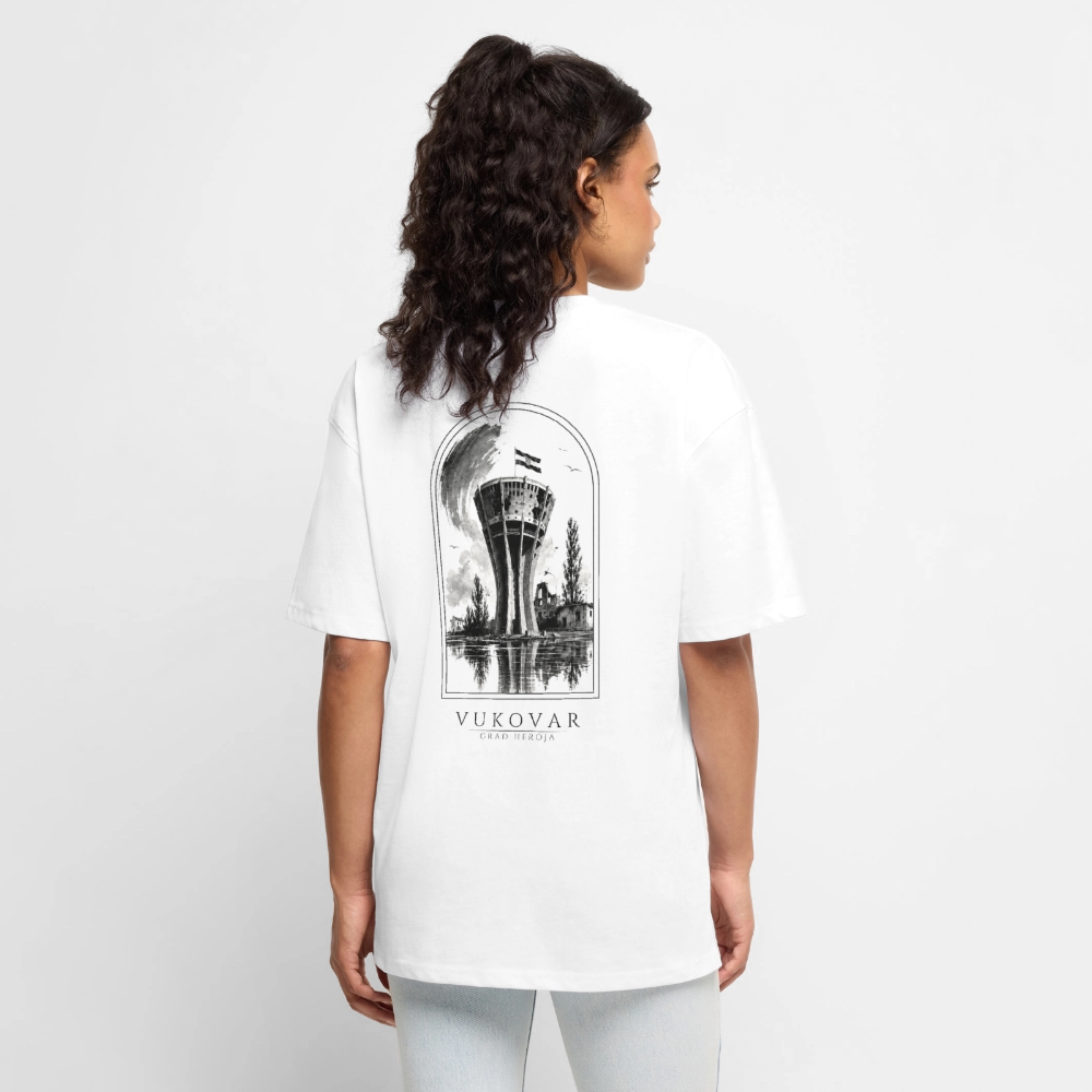 Adria Club - Vukovar Oversized Tee - white