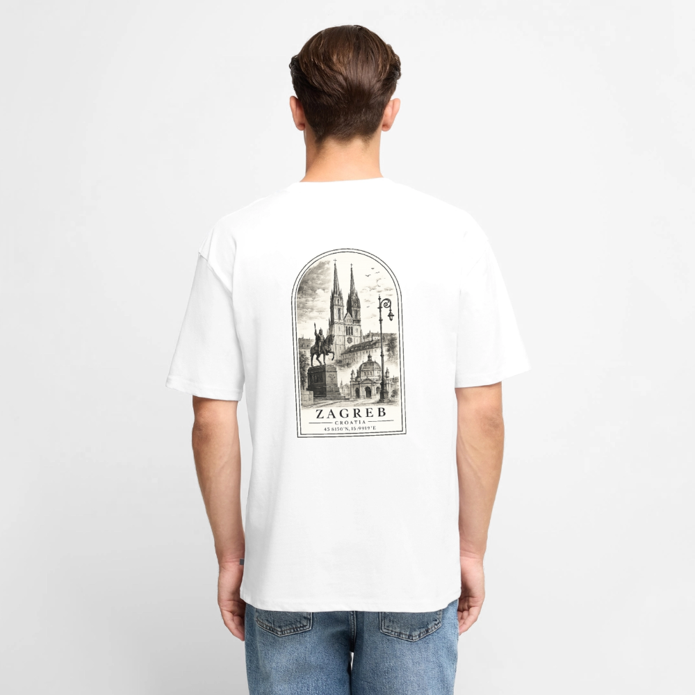 Adria Club - Zagreb Oversized Tee - white