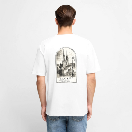 Adria Club - Zagreb Oversized Tee - white