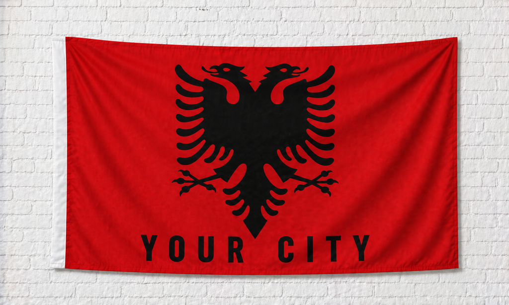 Personalized Flag - Albania