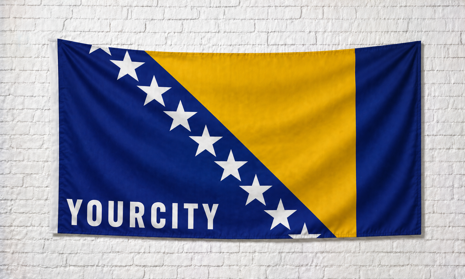 Personalized Flag - Bosnia & Herzegovina