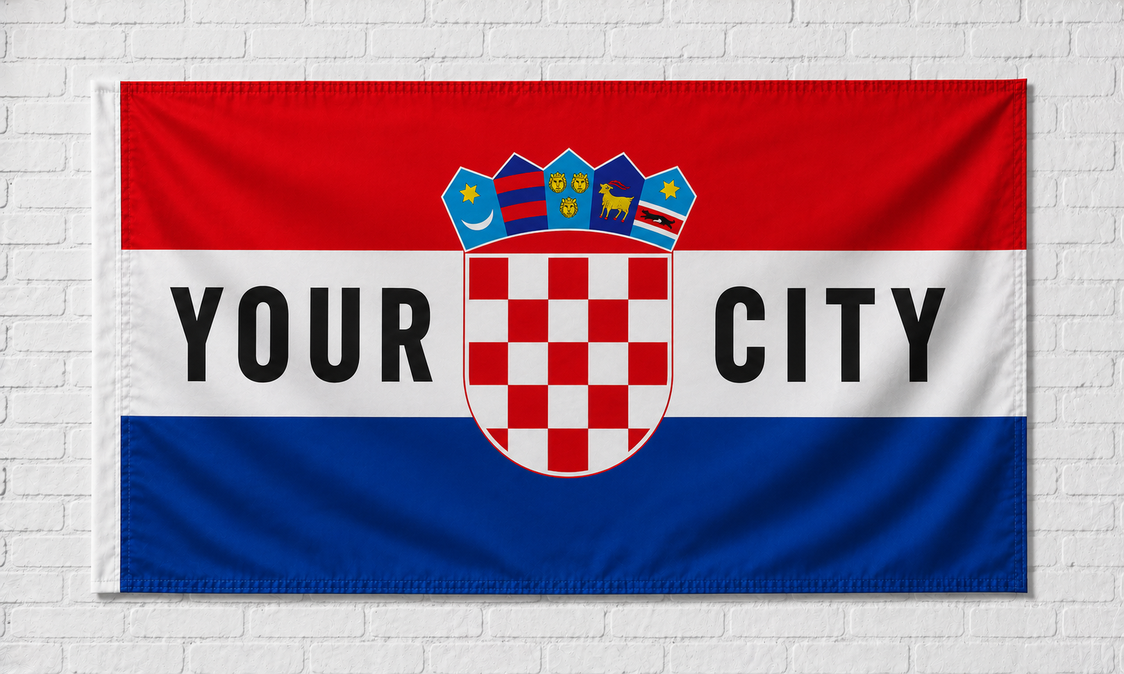 Personalized Flag - Croatia