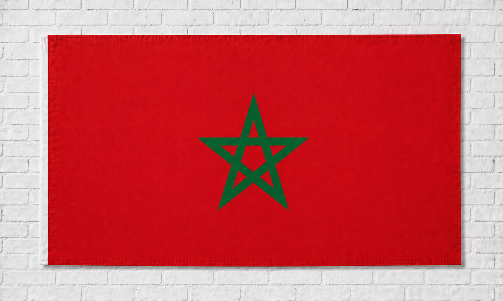 Personalized flag - Morocco