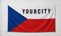 Personalisierte Flagge - Tschechien