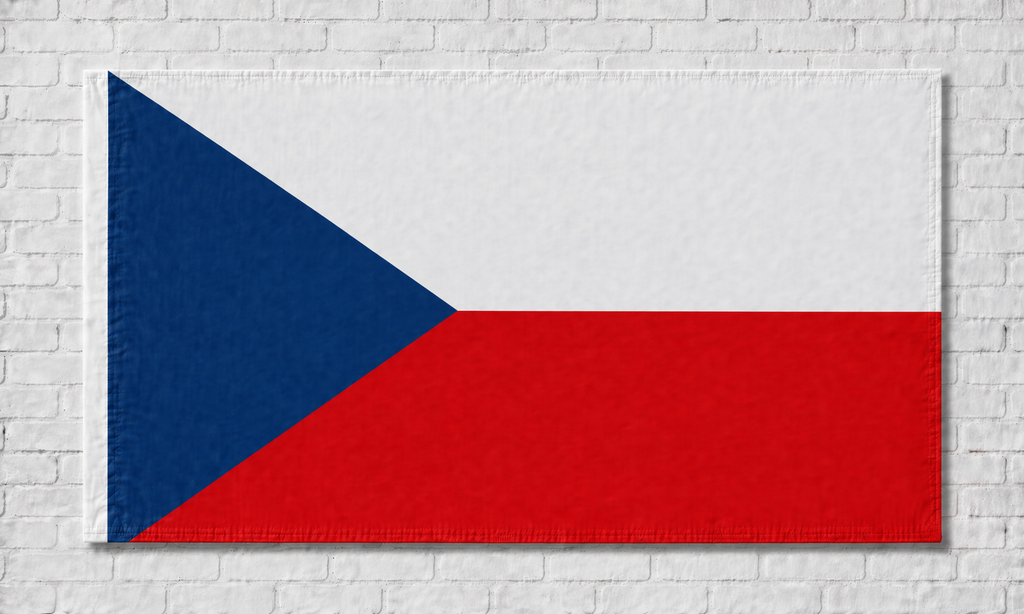Personalisierte Flagge - Tschechien