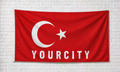 Personalisierte Flagge - Türkei