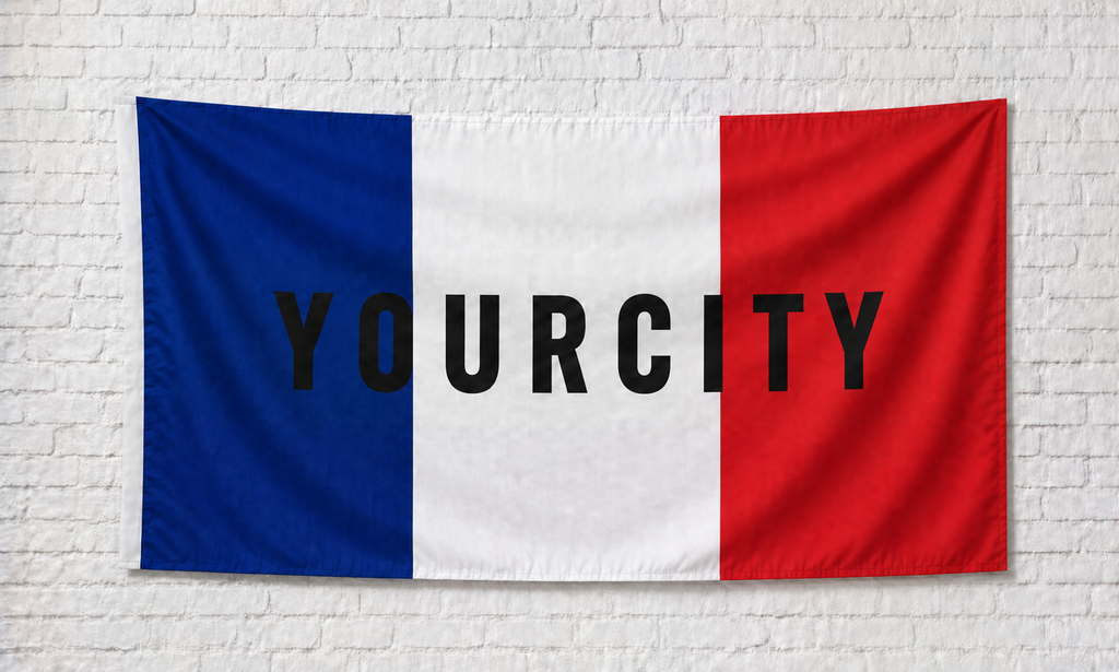 Personalized Flag - France
